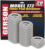 GERSON Respirator Mask, N95 Mask Replacement Filter & Pad Retainers