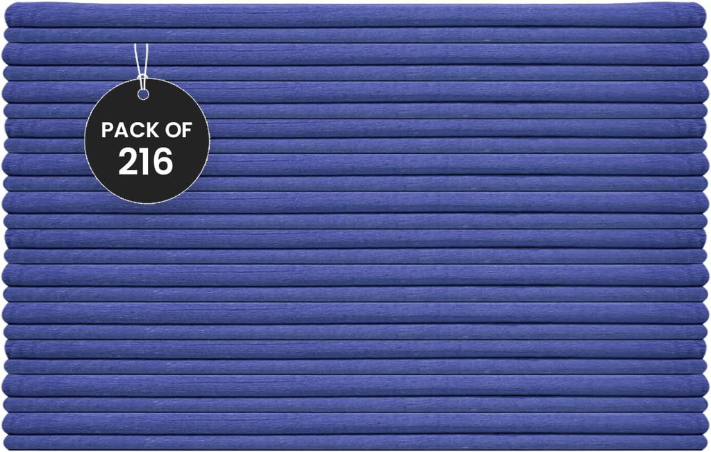 Shop Towels (Blue, 216) - Bulk Cleaning Towel in a Bag, Mechanic Cotton Wipes for Car Maintenance, Auto Mechanics & Garage, Wipe Grease & Oil, Machine Wash & Reusable