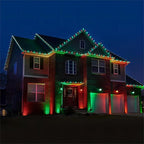 Meconard C7 Led Replacement Christmas Light Bulbs, C7 Shatterproof Led Bulbs for Christmas Indoor Outdoor String Lights, E12 Candelabra Base, Commercial Grade Holiday Light Bulbs, Green, 25 Pack