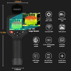 Thermal Imaging Camera 256x192 IR Resolution Handheld Infrared WiFi Thermal Camera 3.5" Screen with Analysis Software, Thermal Camera Home Inspection,Thermal viewer,Thermal Vision
