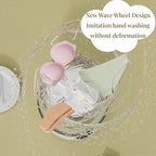 Portable Mini Washing Machine for Underwear, Socks, Baby Clothes – Rechargeable Cordless Compact Washer for Small Loads, Travel & Dorm Use – USB Charging Laundry Machine for Home, Apartment, RV