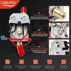 92078 Gas Valve, 6 Gallon RV Water Heater Gas Valve Fit for Dometic Atwood G6A G610 GC6A GC6AA GCH6 GCH6A GH610 G9 GEH9 Water Heater Parts, 93870 93869 93844 OEM SVC Valves Assembly 6 Gal