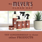Mrs. MEYER'S CLEAN DAY Multi-Surface Everyday Cleaner, Limited Edition Gingerbread Scent, 16 Ounce Bottle (Pack of 3)