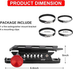 UTV Fire Extinguisher Mount Bracket, Quick Release Fire Extinguisher Mount Holder for Jeep, Offroad Car, UTV Accessories (A)