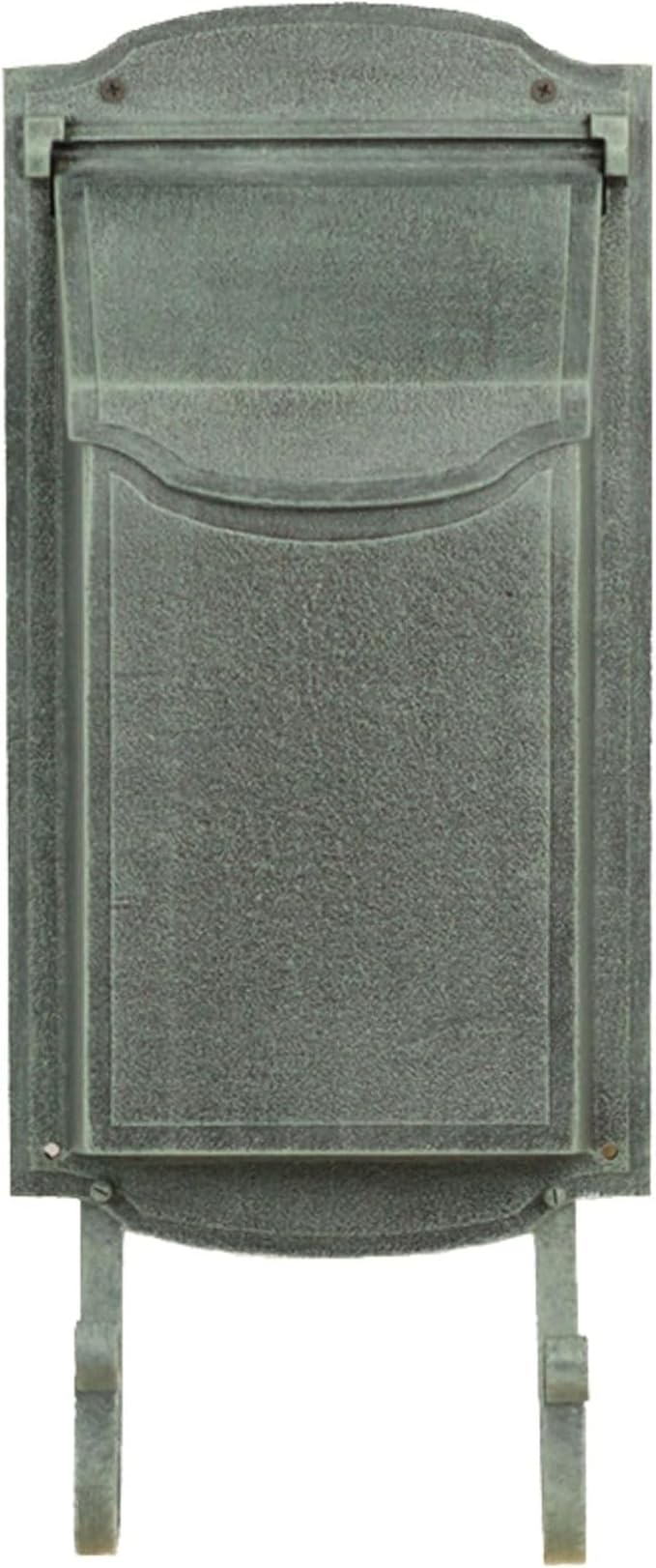 Special Lite Contemporary Vertical Wall Mount Mailbox - Verde Green Aluminum Mailbox for Wall Mount - SVC-1002-VG