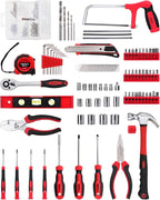 KingTool Home Repair Tool Kit - 226 Piece General Home/Auto Repair Tool Set, General Mechanic Tool Set, General Household Tool Kit, Perfect for Homeowner, Diyer, Handyman