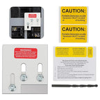 Generator Interlock Kit Compatible with Square D QO or Homeline 150 or 200 amp Panels, 1 3/8 Inches Spacing Between Main and Generator Breaker, SD200A Professional and Safe Interlock Kit