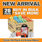 Box Cutter, 4-Pack Tough Folding Box Cutter for Heavy Duty Purpose, Razor Sharp Blade, Comfortable Handle, with Extra 10-Piece Blades, Can cut Drywall, Sheet Plastic, Linoleum, Boxes, Rope