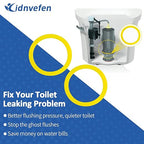 3Pcs Canister Flush Valve Seal for Kohler, Toilet Tank Parts GP1059291 Flush Valve Seal, Silicone Gasket Replacement Parts Toilet Seal Ring