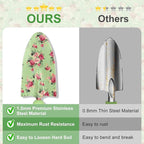 Gardening Tools, WisaKey 10 Piece Heavy Duty Garden Tools Set with Handle, Durable Fashion Garden Organizer Handbag, Ideal Gardening Gifts for Women