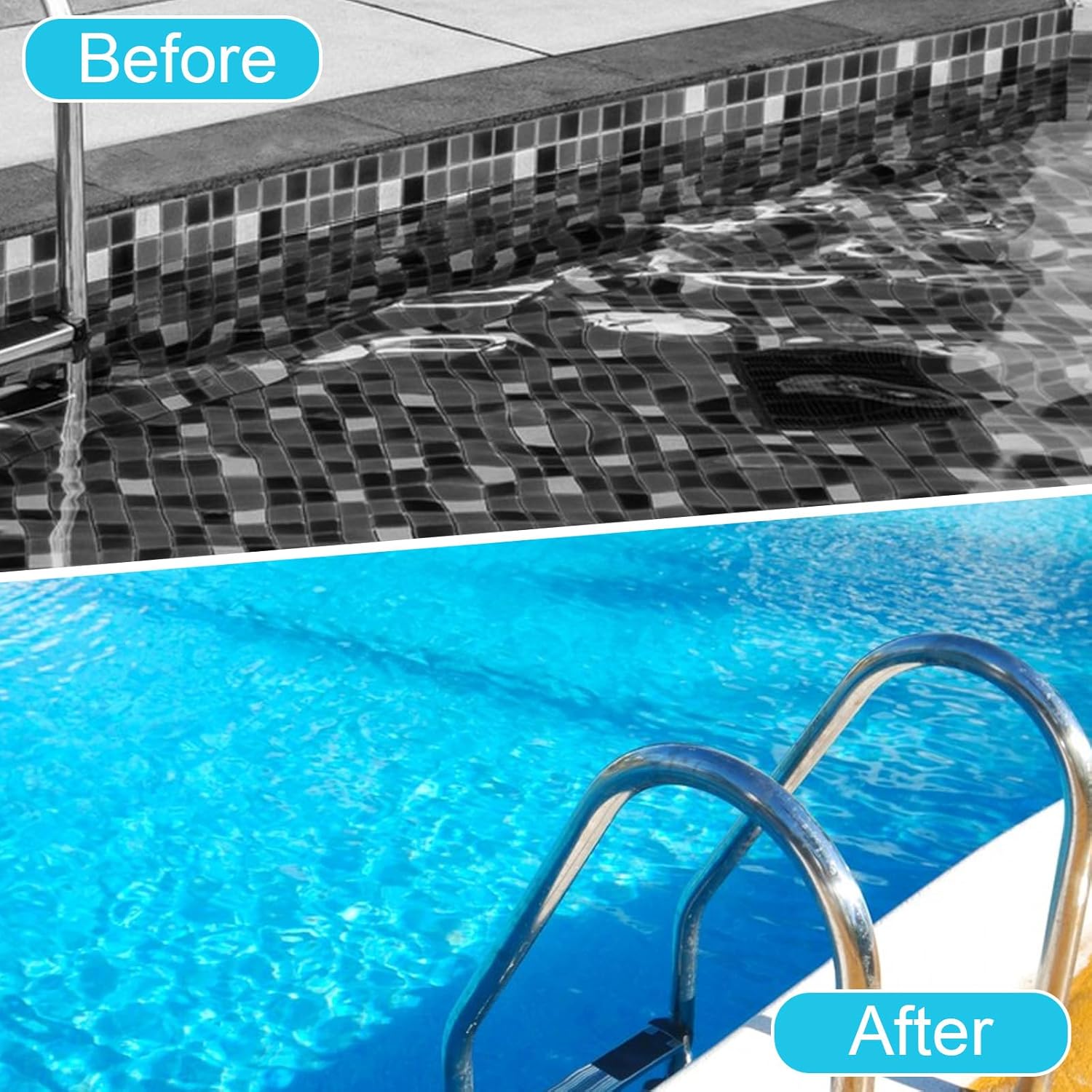 36 Pack Pumice Stone for Toilet Bowl Cleaner, Pumice Stone Remove Hard Water Rings, Calcium Buildup, Grease, Suitable for Bathroom, Kitchen Sink, Grill, Pool, Household (Grey, 5.9 x 1.4 x 1inch)