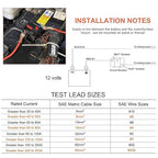 Erayco 60 Amp Circuit Breaker with Manual Reset Waterproof Inline Fuse Inverter for Marine Trolling Motors Boat ATV Manual Power, Suface Mount, 12V-48V DC