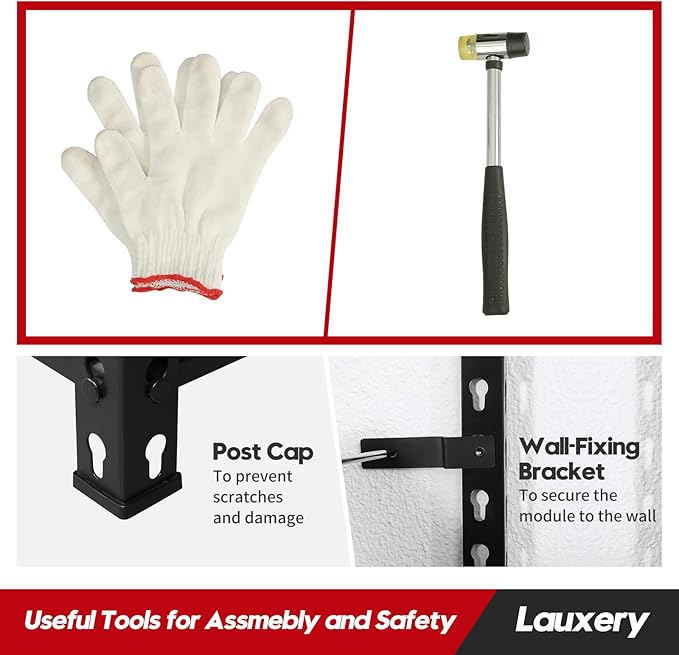 Kitchen Shelving with Lockable Wheels - 5-Tier Space-Saving Metal Shelves 72" H X 31.5" W X 17" D, Heavy Duty Adjustable Storage Shelf for Living Room/Home Office/Pantry