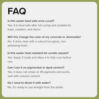 Acrylic Sealer for Concrete & Cement Crafts – Low Gloss, Non-Toxic, Water Resistant, Food Safe – Compatible with Jesmonite – (32oz)