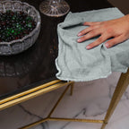 Avalon Towels Cotton Shop Rags – (Pack of 150) Size 12x14 Inches Cleaning Rags – Absorbent Shop Towels and Multipurpose Cleaning Towels for Automobiles, Industries, Garage and Homes (Grey)