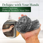 Stanley Home Products Stainless Steel Kitchen Scouring Cleaners (2 Cleaners Included)