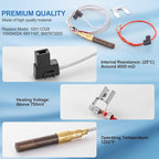 100112328 Minivolt Thermopile for Water Heater, 21" 100112328 Thermopile Assembly Compatible with Reliance Whirlpool, A.O.Smith, Kenmore, Replace Model 6911197, 9007872005, 100094024
