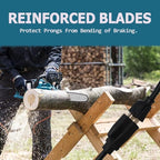 Indoor Outdoor Extension Cord 6 FT Waterproof, 16/3 Gauge Heavy Duty Black Extension Cords, 13A 1625W SJTW Extension Cord with 3 Prong Grounded Plug, Great for Tools, Lights, UL Listed, 2PK