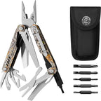 Multitool - 26 in 1 Multi Tool Pliers with Pocket Knife, Bottle Opener, Saw, EDC for Survival Camping, Hunting and Hiking, Stainless Steel