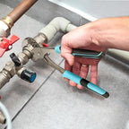 SHALL 4-Piece Groove Joint Pliers Set, 12/10/8/6 Inch Adjustable Water Pump Pliers with Cushion grip, Tongue and Groove Pliers w/Tool Roll Bag for Home Repair, Plumbing, Gripping, Nuts, Bolts