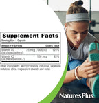 Nature's Plus - Vitamin D3 1000 IU/Vitamin K2 100 mcg, 90 vegetarian capsules