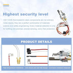 100112330 Water Heater Pilot Assembly Replacement for 9007876 9007877 Compatible with Whirlpool 300 301 Series A.O.Smith, American, State, Kenmore, Reliance