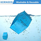 8 Pack Wet Dry Filter Bags Compatible with Work-shop WS01025F2, Craftsman 9-38737, MultiFit VF2000, Select 2-1/2 to 5-Gallon Shop Vac Vacuum Stinger Craftsman Husky (with 3 Retaining Bands)