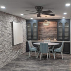 TORCHSTAR 6 Inch Slim LED Recessed Lighting with Junction Box, CRI90 Aluminum Dimmable 12W Ultra-Thin Recessed Light, 5000K Daylight, 1100LM Basic Series LED Downlight, ETL & ES & FCC, Pack of 6