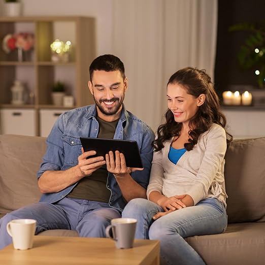 Amico 1 Pack Dimmer Light Switch, Single-Pole or 3-Way Compatible Slide Control Dimmer, Suitable for 150W LED Light/CFL/Incandescent and 600W Tungsten Bulb, Wall Plates and Screws Included, White