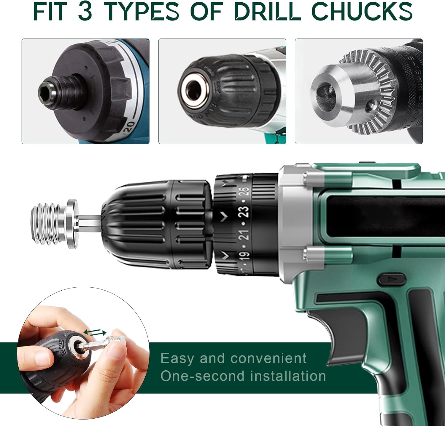 Power Scrub Pads Drill Attachment, GOH DODD 15 Pieces 5 Inch Headlight Restoration Kit Cleaning Kit Scouring Pads with Baker and Universal Shaft for Kitchen, Bathroom, Grout, Carpet, Tub, Grill, Tile