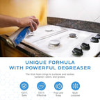 KINZUA ENVIRONMENTAL Foaminator, Concession & Food Equipment Cleaner, Heavy Duty Popcorn Machine Cleaner, Super Cleaning Foam Solution for Grill, Stove and Oven Cleaner & Degreaser, 18 oz, Pack of 2