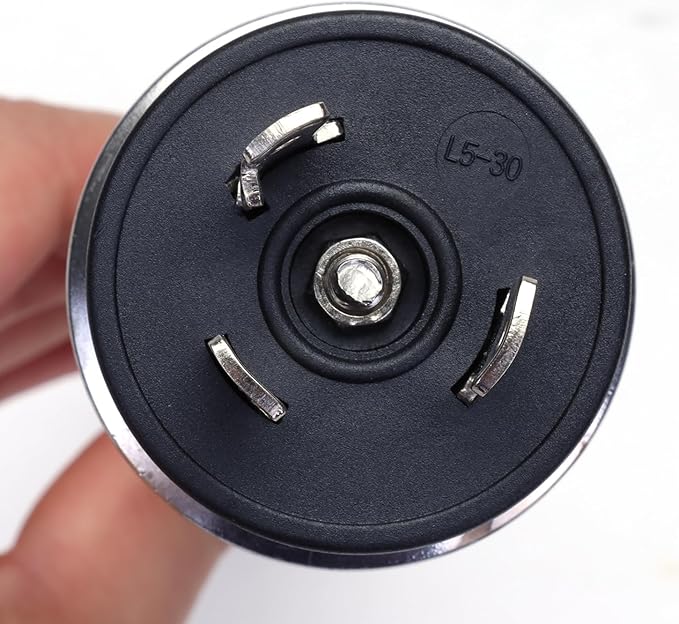 DERNORD 120V 1500W Tri-clamp Foldback Heating Element Stainless Steel Immersion Water Heater with 3-Wire Electrical Locking Plug (1.5 Inch Tri clamp)