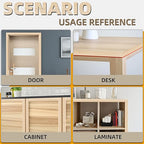 GSCIT Club Maple Edge Banding, 2 inch x 50ft Wood Edge Banding Pre-glued Flexible, Veneer Tape for Cabinet Repair & Furniture Restoration