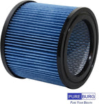 PUREBURG DXVC4002 Cartridge Filter Compatible with DEWALT DXV04T DXV05P DXV05S DXV08S DXV06G 4 Gallon Wet & Dry Shop Vacuum,2-Pack HEPA WASHABLE Dust Clean