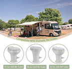 Toilet Wax Ring Replacement Kit，Premium Toilet Seal and Gasket Replacement，Toilet Flange Repair Kit Include Hardware Nuts, Washer, Bolts and Bolt Caps