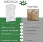 14x25x1 Air Filter 4 Pack, Durable MERV 8 Pleated Home HVAC AC Furnace Filters, Lightweight Compact Air Conditioner Filter Replacement