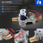 92089 RV Water Heater Gas Control Valve Compatible with Dometic Atwood 10 Gallon Water Heater G10-3E GC10-2E GCH10A-2E GH10-1E GE16-EXT | Solenoid Gas Valve Replaces# 93870, 93869, 93844