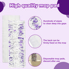 20 Count Disposable mop Pads Refills Compatible with Swiffer PowerMop Multi-Surface Mop and PowerMop Wood Mop, Replacement Pads Use for Floor Cleaning