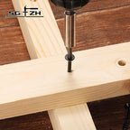 #8 x 1-1/2" Deck Screws (644Pcs) 4lb. Exterior Wood Screws. Carbon Steel, Black, Flat Head, Rust Resistant epoxy Coated, with T25 Star Bit