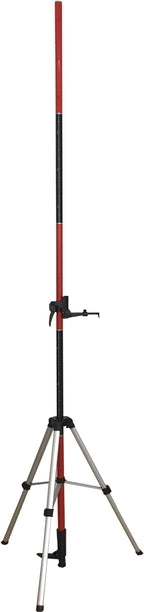 Telescoping Pole, Telescoping Laser Level Support Pole with Tripod and Mount for Lasers Level of Rotary and Line Lasers