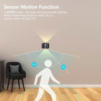 Motion Sensor Wall Sconces of 2PCS, Cordless Auto Motion Activated LED Wall Lights 360°Rotate& Rechargeable Battery Operated, 3 Brightness, Indoor Motion Detection Wall Lamps for Hallway Stairway