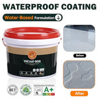 Clear Coating 1 Gallon, UV Defense, Concrete Sealer, Transparent Waterproof Adhesive & Invisible Waterproof Agent, Acrylic, for Roof, Wall, Indoor & Outdoor