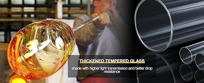 Brass Sconces Wall Lighting, 19" Tube Glass Gold Sconces, Bathroom Wall Sconces Lighting Vanity Lights Wall Lights for Living Room, Hallway, Fireplace, Staircase