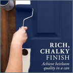 AMY HOWARD AT HOME Chalk-Based One Step Paint for Furniture, Cabinetry, Decor, Finish, and More | No Stripping, Sanding, or Priming | Dark Base | 32 Ounce | American Dream