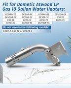 96206 Water Heater Main Burner Fit for Dometic Atwood LP Gas 10 Gallon Water Heaters