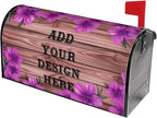 Custom Personalized Mailbox Covers Add Photo Picture Family Name House Address Text Magnetic Mail Cover for Home Garden Yard-7