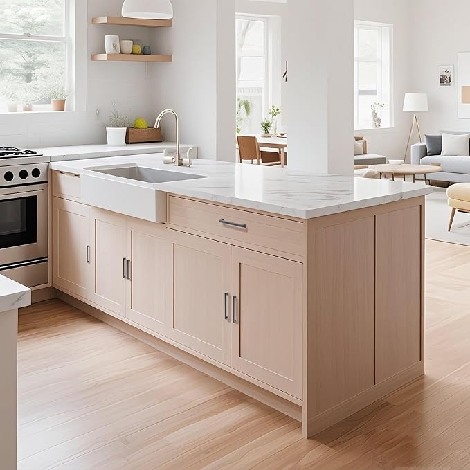 10 Pack 7.5 Inch(192mm) Hole Center Matte Dark Gunmetal Gray Modern Cabinet Pulls Kitchen Cabinet Handles Kitchen Cabinet Hardware Timeless Drawer Pulls for Dresser Cupboard Wardrobe, Gray(7.5x10)