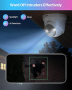 ZOSI 32CH 4K PoE Security Camera System,16pcs 8MP Dome Cameras,Person Vehicle Detection,Two-Way Talk,Spotlight Color Night Vision,16Port 32Channel NVR with 4TB HDD,24/7 Recording for Home/Business