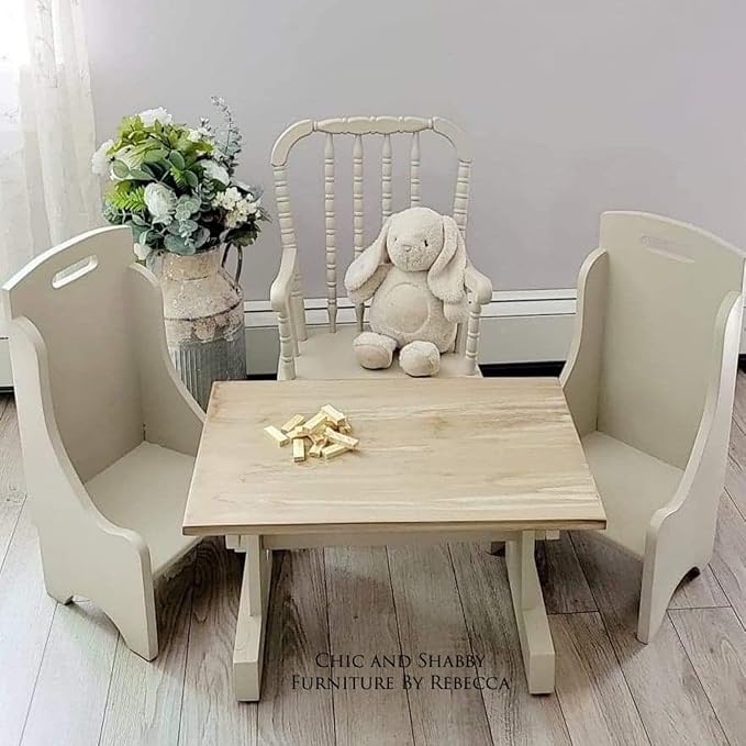 Dixie Belle Paint Company Chalk Finish Furniture Paint - Sand Bar (16oz) - Matte Neutral Tan Chic Chalk Mineral DIY Furniture Paint