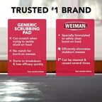 Weiman Products Cook Top Scrubbing Pad, 3 Count, 6 Per Case